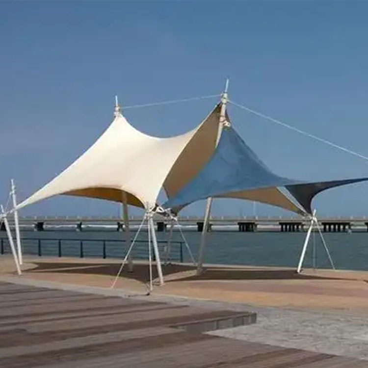 洛浦县膜结构景观棚