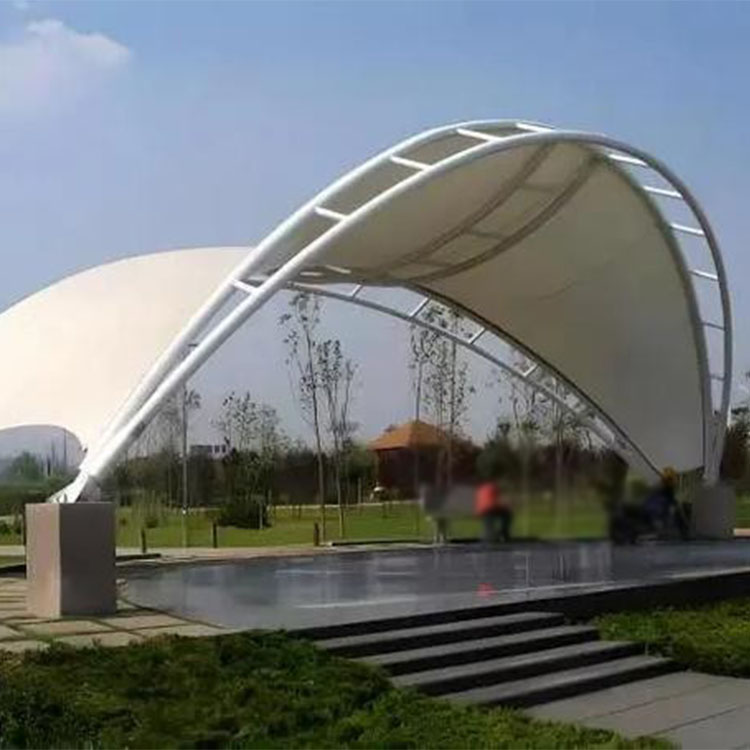 洛浦县膜结构景观棚