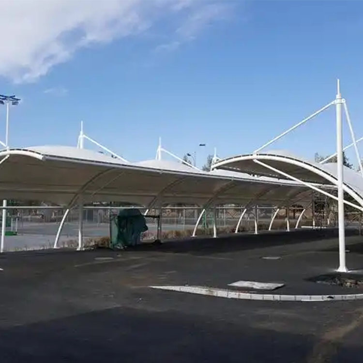 洛浦县膜结构电动车棚