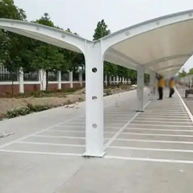 洛浦县膜结构电动车棚