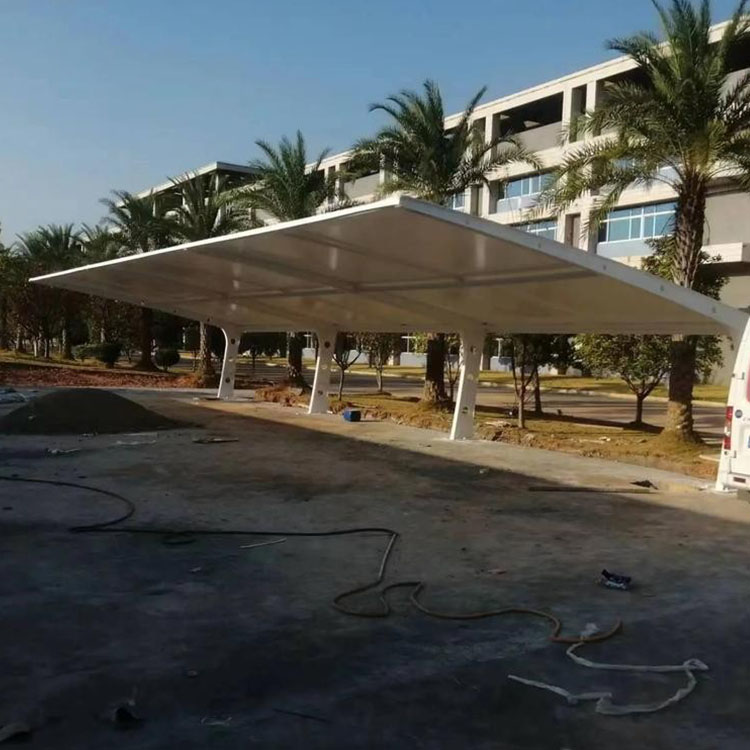 洛浦县膜结构汽车棚